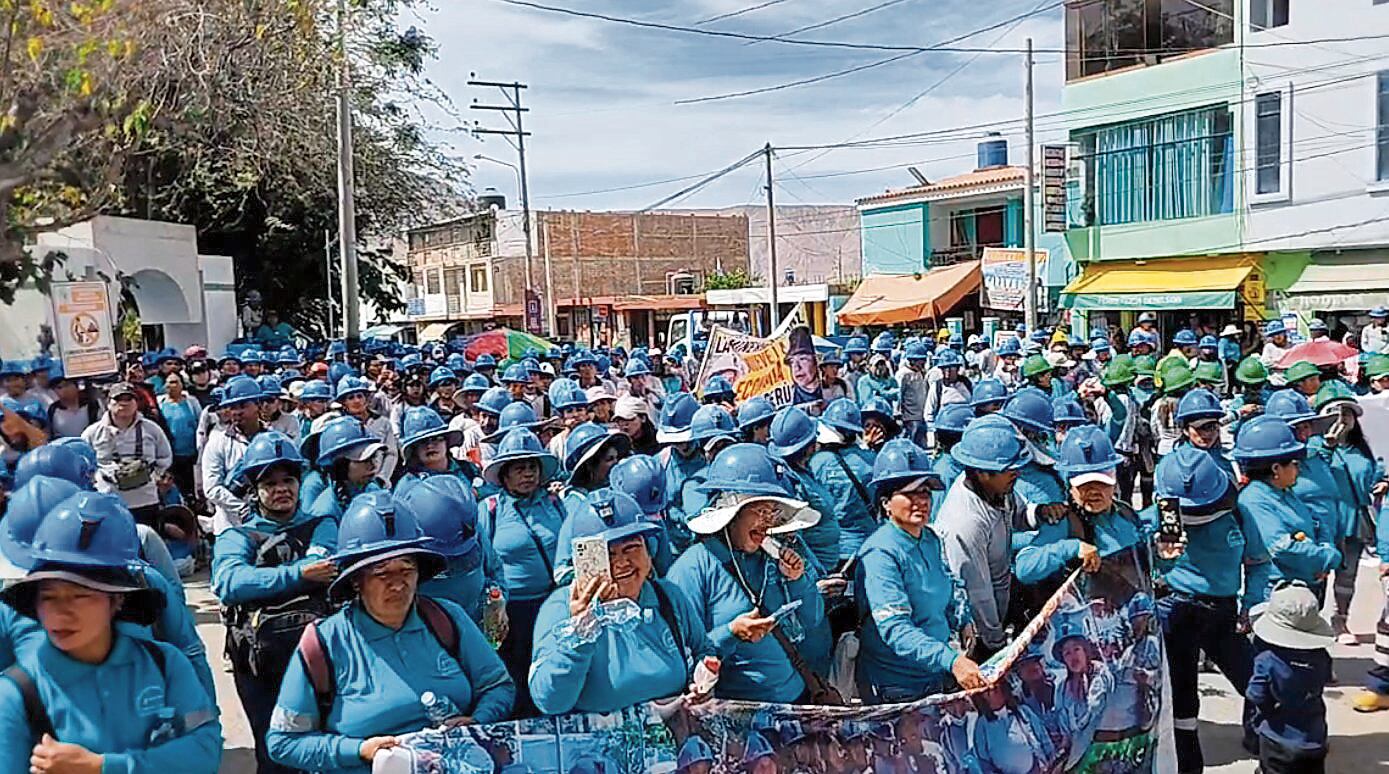 Mineros artesanales. Foto: difusión.