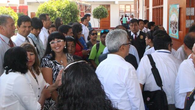 Tacna: Candidata al Congreso por Acción Popular asegura que ella es gestora de logros en la ECE 2015 (VIDEO)