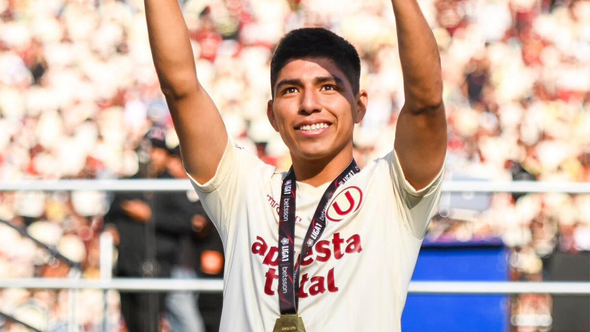 Piero Quispe fue pieza clave para el título obtenido por Universitario | Foto: Universitario de Deportes / Facebook