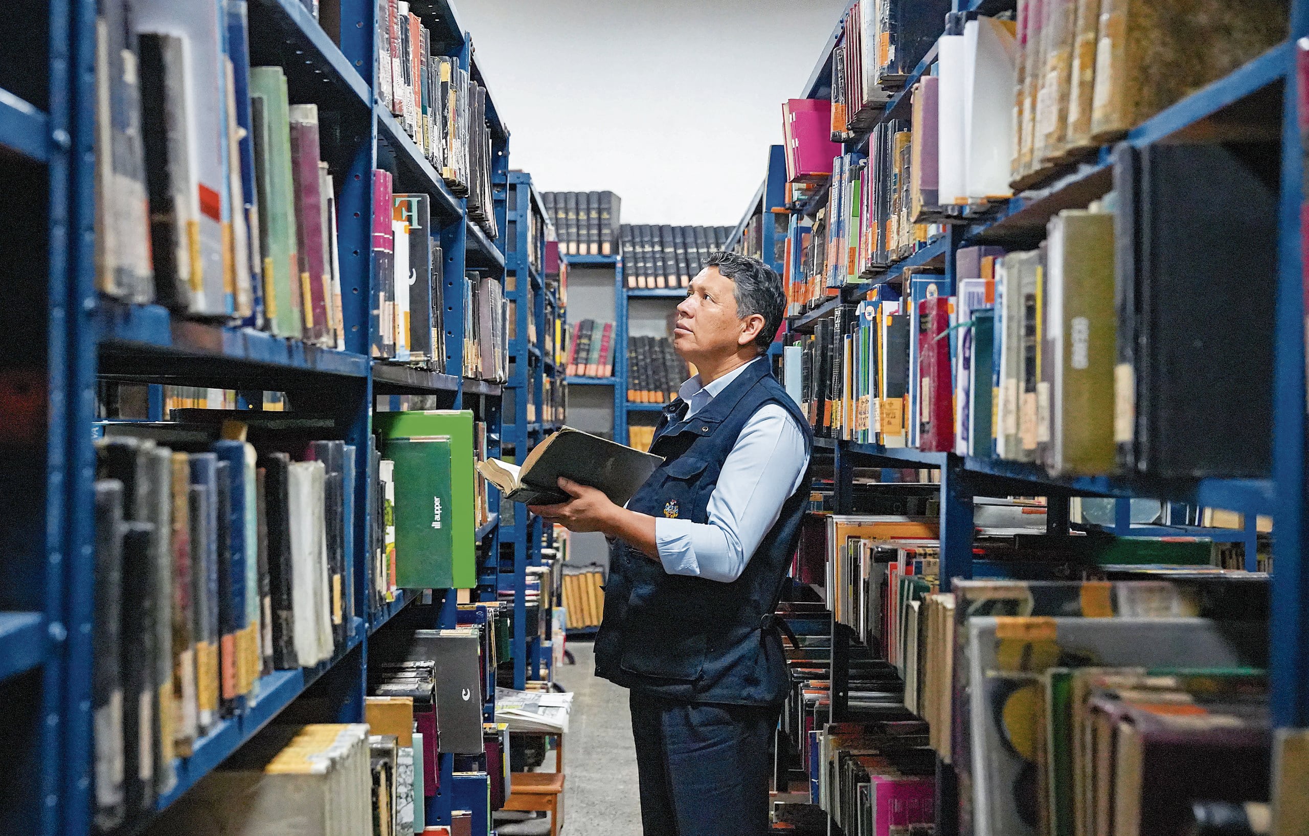 Parte de los tesoros ahí albergados en la Biblioteca Municipal. Foto: Municipalidad Provincial de Arequipa.