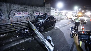 Accidente en Rímac deja un fallecido en la Vía de Evitamiento