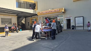 Arequipa: Obrero con dos fracturas en el cuello permanece grave después de caer en obra del estadio de Tiabaya