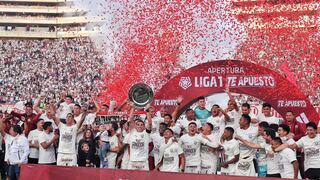 La celebración en imágenes: Universitario de Deportes gana el Torneo Apertura 