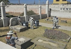 Limpieza y desratización en el cementerio La Apacheta por el Día de la Madre (VIDEO)