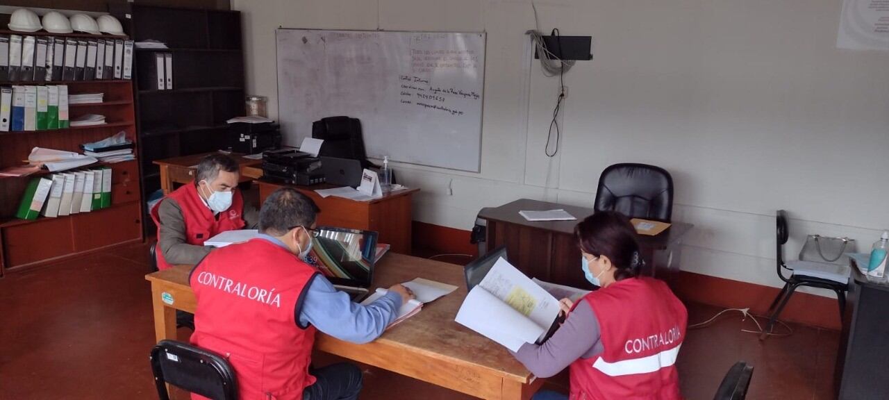 Auditores iniciaron su labor en las áreas administrativas de la comuna de Chongoyape.