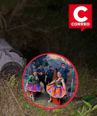 Cantantes Sumacc Soncco y Clavelita de Surcubamba se salvan de caer a un abismo en Tayacaja