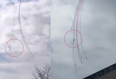 Tres heridos leves tras la colisión de aviones de la Patrulla de Francia en un ensayo