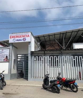 El herido fue evacuado al hospital.