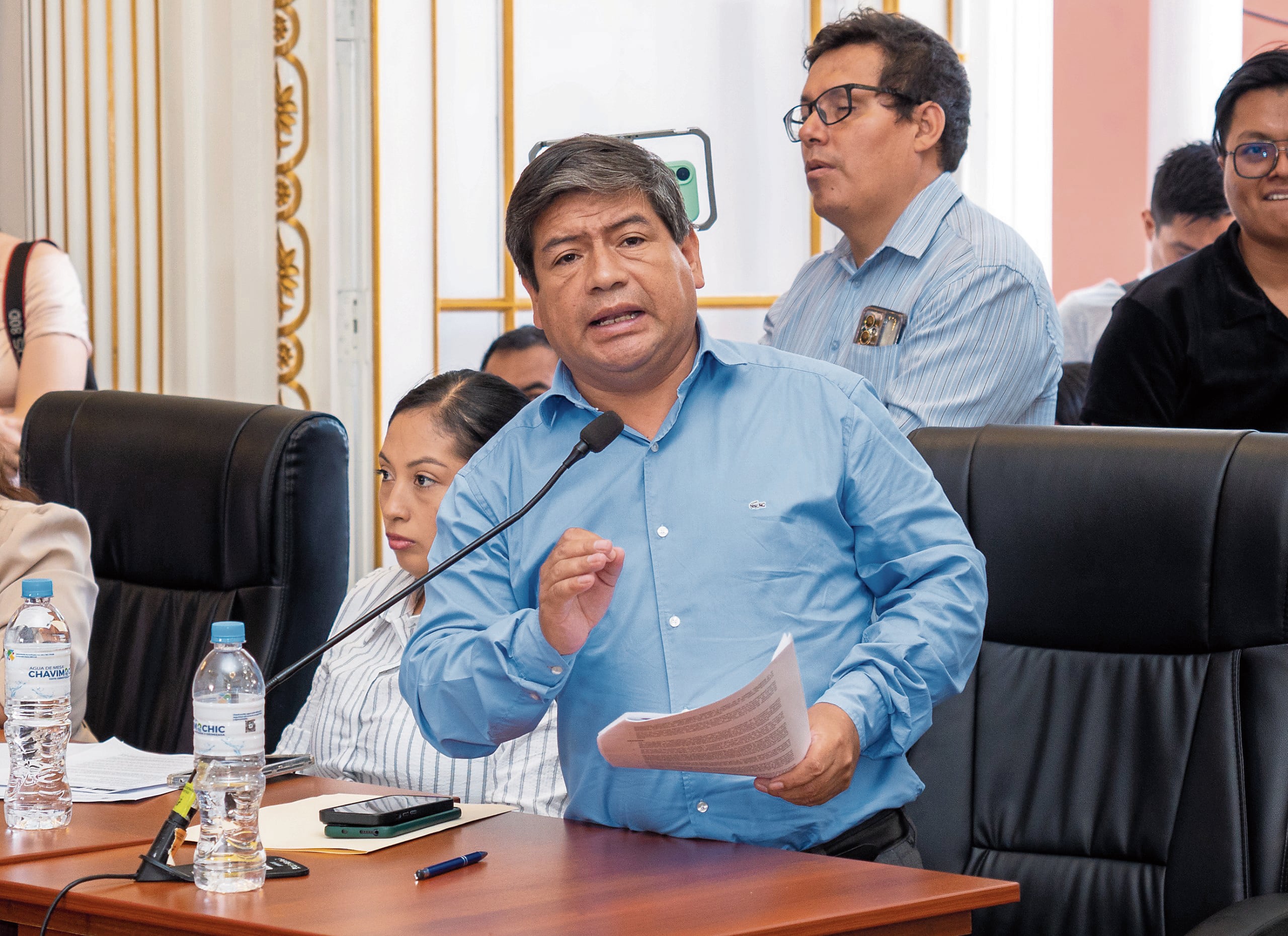 Consejero dice que la criminalidad sigue avanzando en esa provincia y por eso pide que se equipe a las rondas campesinas para que apoyen en labores de seguridad.
