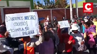 Huancayo: Entrega de la I.E Mariscal Castilla se retrasa por 10 días más