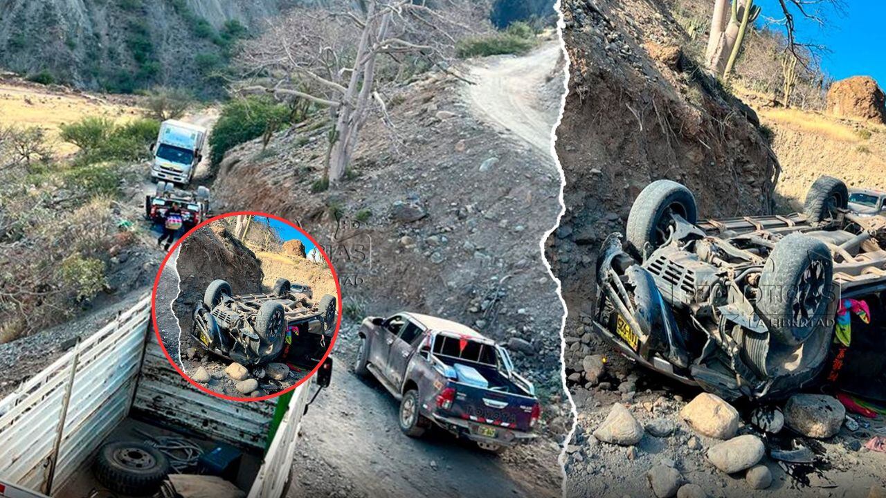 Tragedia ocurrió en la carretera Calemar-Nimpana. La víctima es una profesora de un jardín de Vijus. (Foto: Red de Noticias - La Libertad)