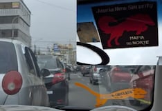 Chiclayo: extorsionadores colocan stickers en taxis para cobrar cupos