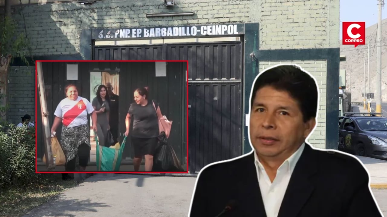Visitas a Pedro Castillo en Barbadillo habrían vulnerado reglas de género y controles penitenciarios. Composición: Diario Correo.