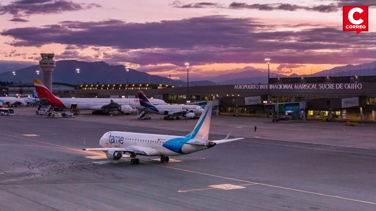Aeropuerto de Quito anunció medidas para asegurar seguridad de vuelos.