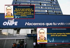 Audio revela caos logístico en ONPE: Material electoral mojado, sin embalaje y rutas definidas a último minuto