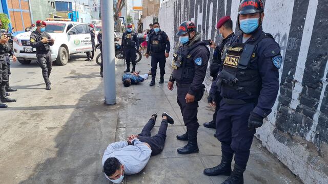 Caen primos sicarios en medio de una balacera cuando intentaban escapar en el Callao