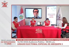 Elecciones 2026: JEE Arequipa 1 proclama resultados presidenciales de 4 provincias