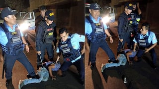 Extranjero habría intentado acuchillar a serenos en Trujillo