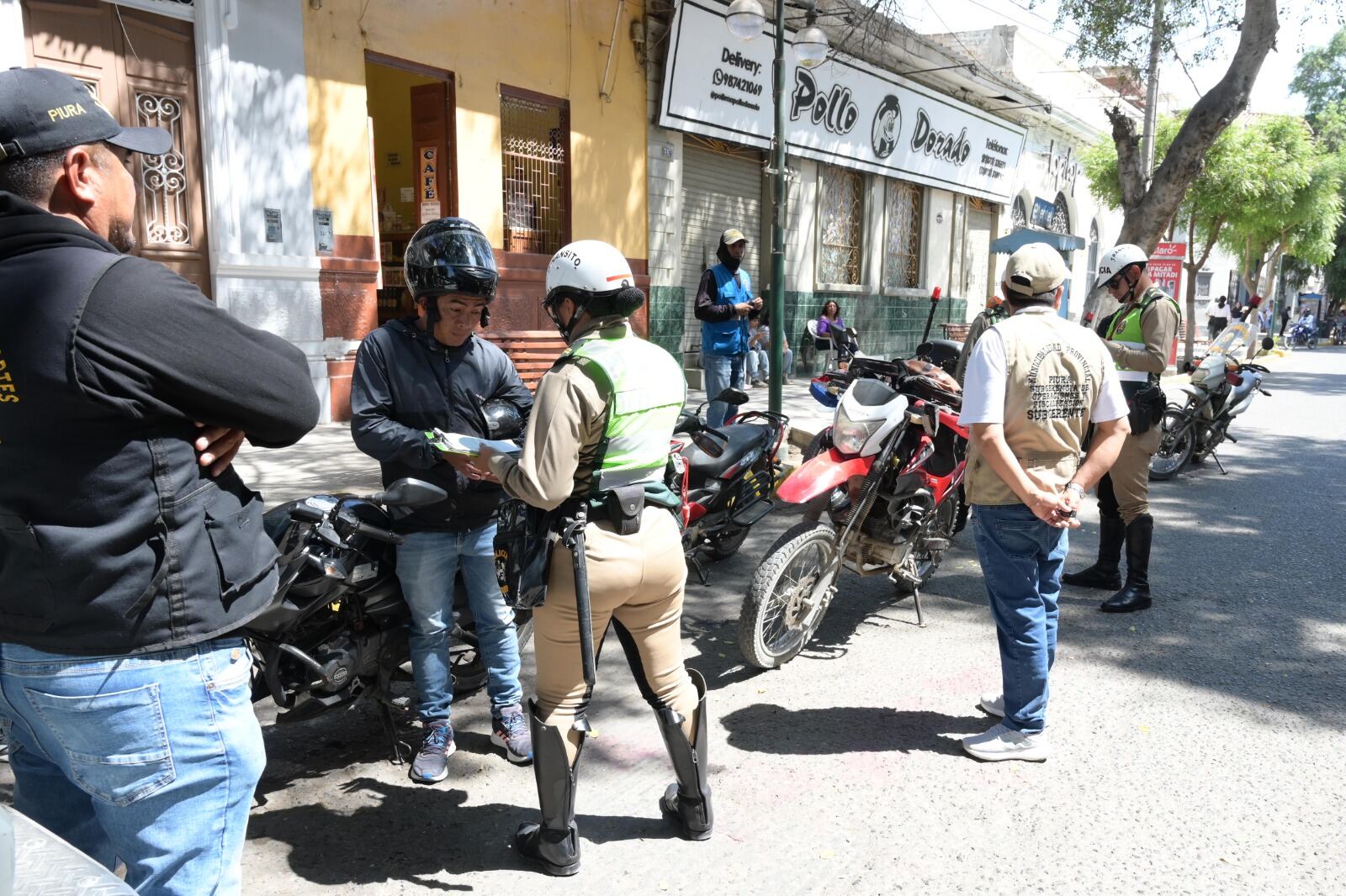 Operativos continúan en el centro de la ciudad