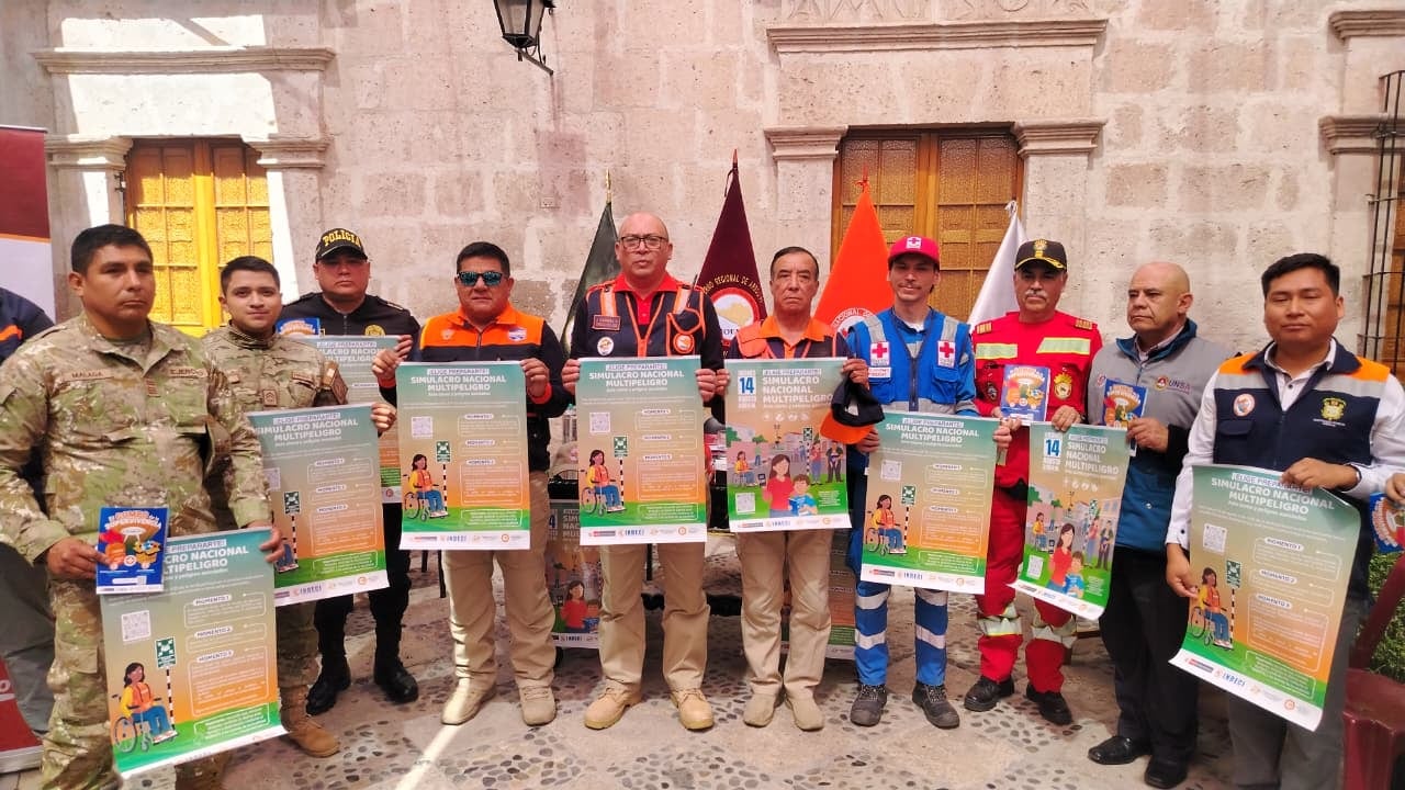 Simulacro de sismo en Arequipa pondrá a prueba reacción durante la Entrada de Ccapo este 14 de agosto (Foto: Álvaro Figueroa/@photo.gec)