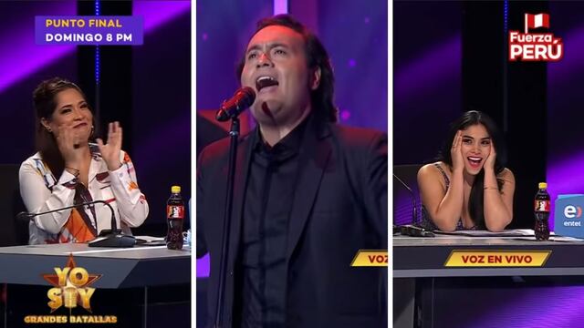 ‘Dyango’ asombra al interpretar a tres cantantes en una sola canción en Yo Soy 