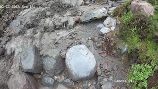 Reportan descenso de lahar en varias quebradas de Arequipa
