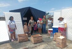 Ica: trasladan apoyo a familias afectadas por voraz incendio en La Tierra Prometida