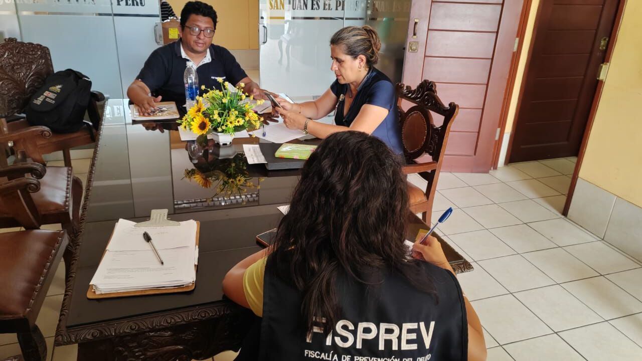 Fiscalía de Prevención del Delito intervino en instituciones de Trujillo y Huanchaco.
