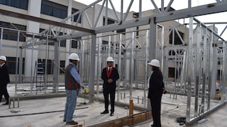 Construcción de oficinas con 30% de avance en la Corte de Arequipa