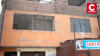 Explosión en taller clandestino de pirotecnia deja dos heridos graves en Comas (VIDEO)