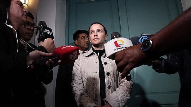 Luciana León pide ser suspendida del Apra "para no poner en duda la imagen del partido"