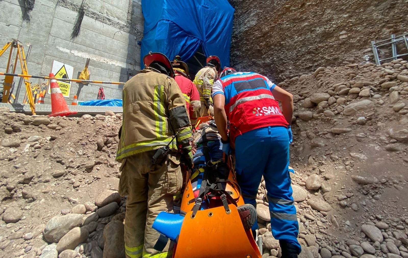 Muerte en obra en construcción. (Referencial Ministerio de Salud)
