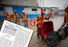 Gobierno declara estado de emergencia en 134 distritos de ocho regiones por intensas lluvias