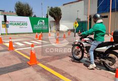 Huancayo: Con nuevo circuito reinician emisión de licencias de manejo de motos