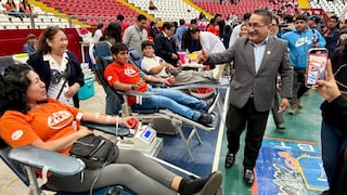 Megacampaña de donación de sangre en Trujillo y Chepén
