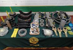 Chincha: policía interviene lavadero y encuentra depósito de autopartes robadas