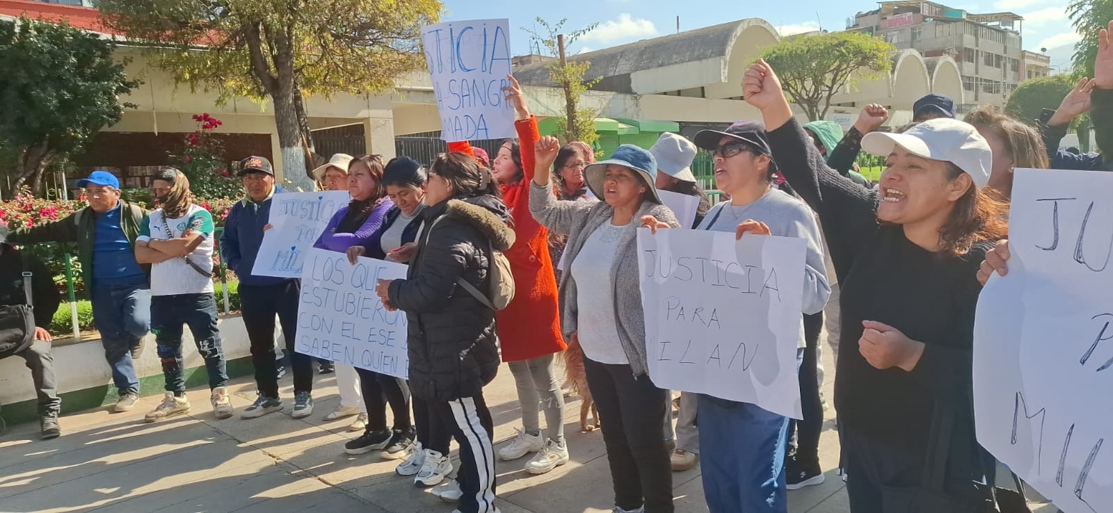 Familia de Milan Taipe marcha en Huancayo y exige justicia por muerte del menor