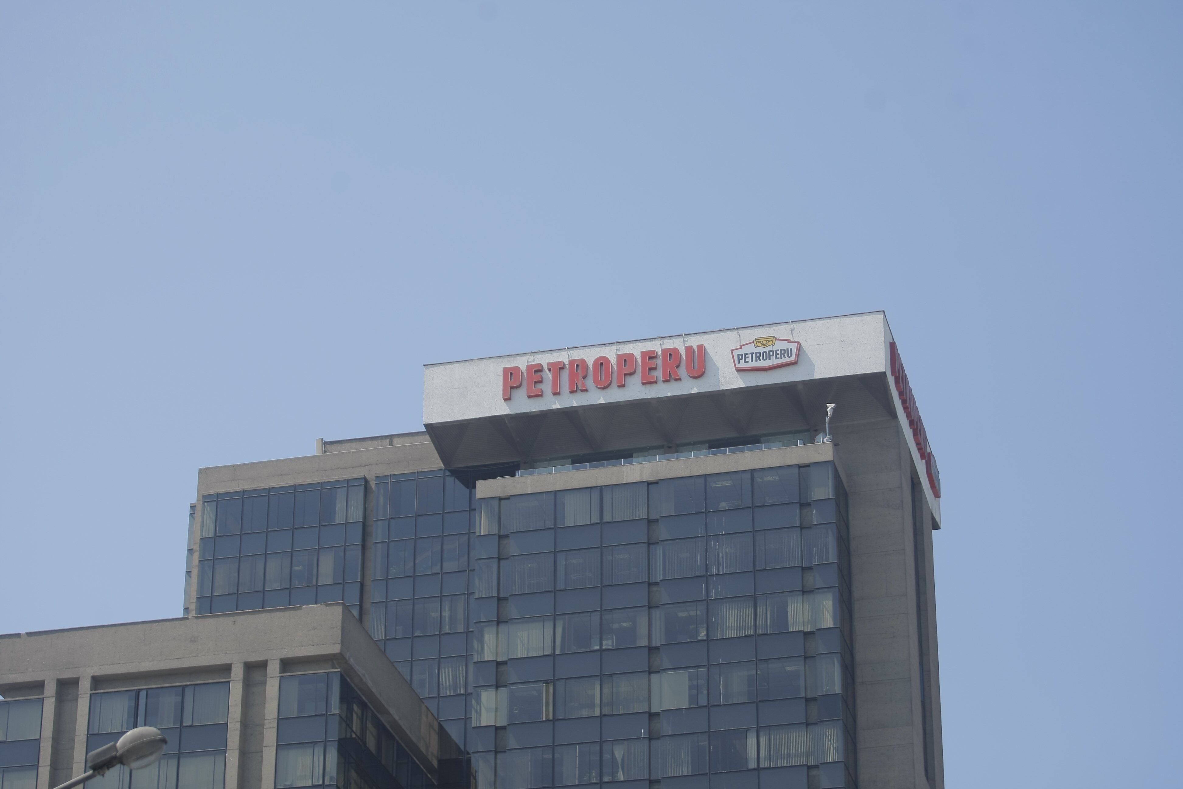 FACHADA DEL EDIFICIO DE PETROPERU EN SAN ISIDRO. (Foto: GEC)