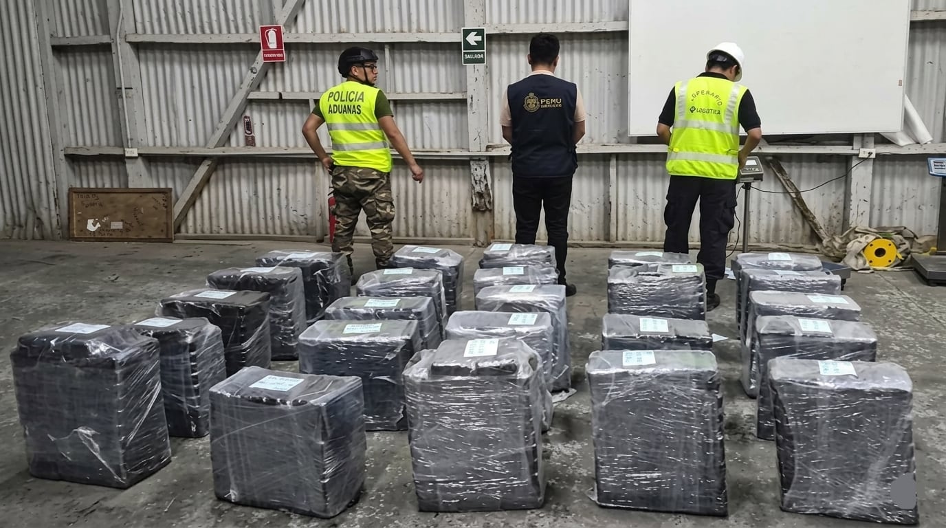 La droga tenía a Guatemala como el destino final.