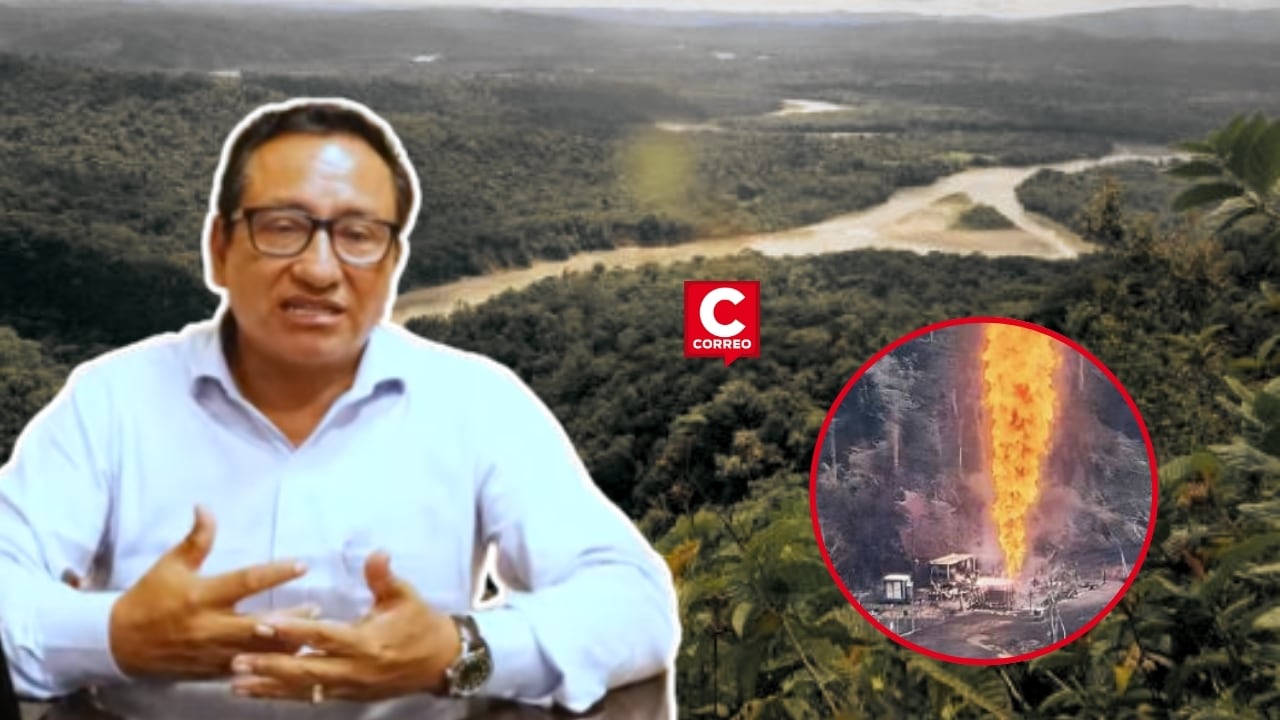 Alcalde de Megantoni confirma que ruptura del tubo de TGP causó mareos e intoxicación en la población. Composición: Diario Correo.