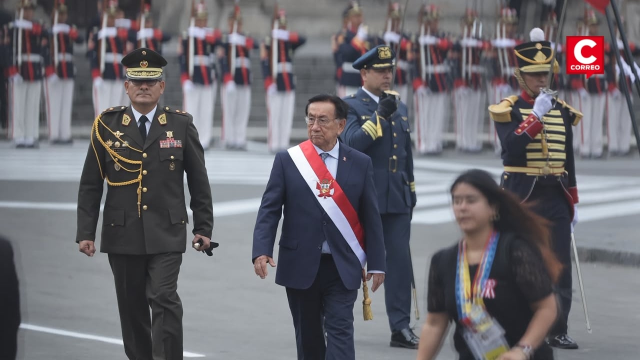 José María Balcázar confirma asistencia al Congreso: entregará banda presidencial a Keiko Fujimori. Composición: Diario Correo.