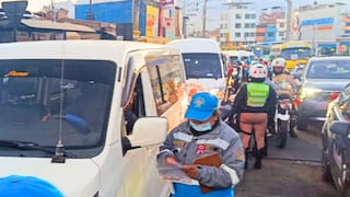 Sancionan a 8 “loncheritas” de transporte informal en Arequipa