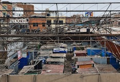 Desmontan viejo techo del Mercado Central de Trujillo