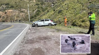 Huancayo: exalcalde, su hijo y nuera que venían a entierro caen al río