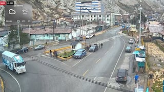 La Oroya: Tránsito normal en la Carretera Central en primer día de paro regional