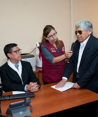 Dicho sistema ya se implemento en la Corte de Arequipa. (FOTO: Difusión)