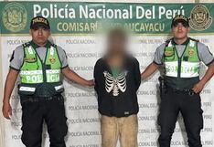 Detenido por delito contra el pudor de menores en Aucayacu