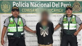 Detenido por delito contra el pudor de menores en Aucayacu