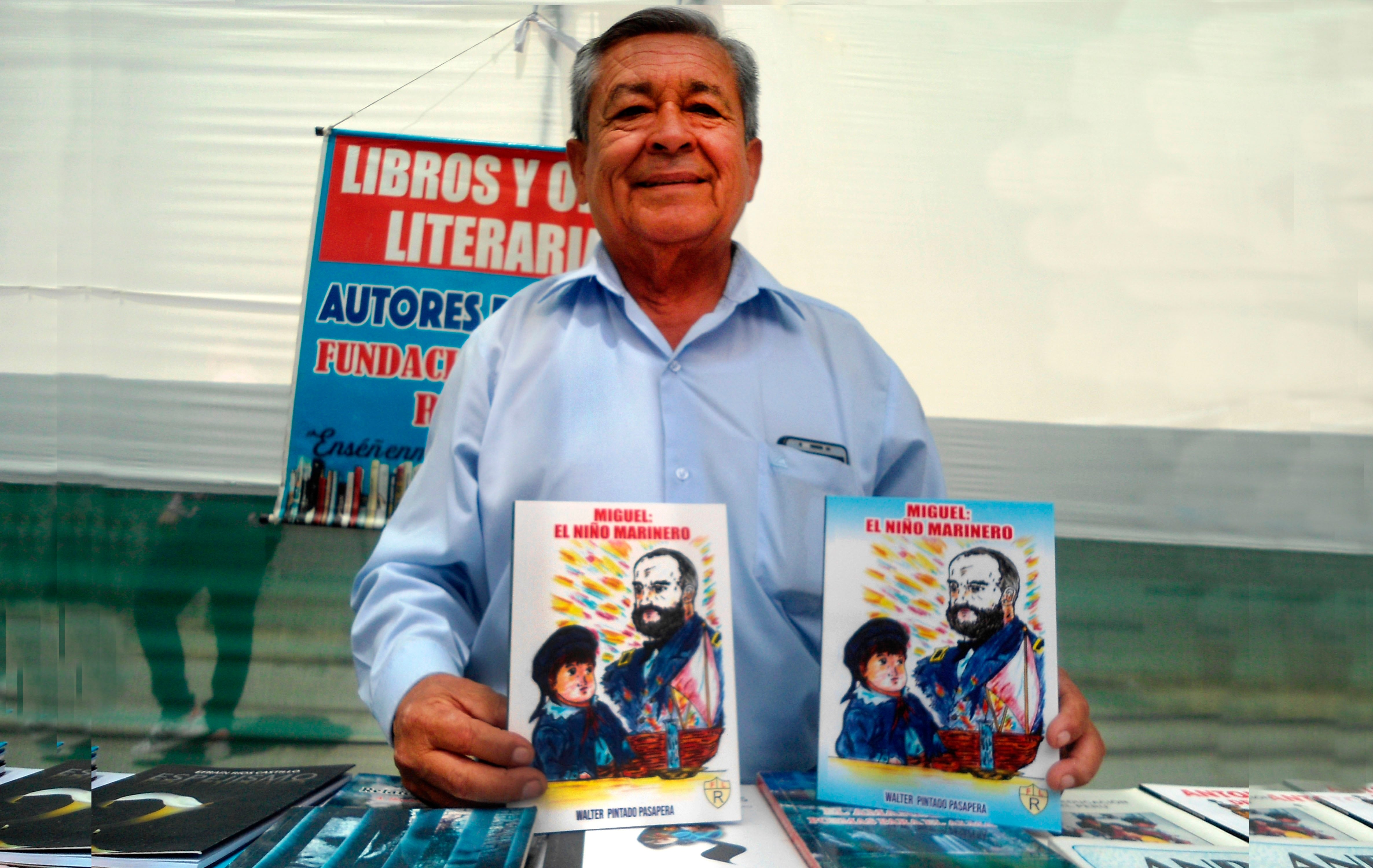 Una historia novela de la vida del máximo héroe nacional Miguel Grau, escrita por Walter Pintado.