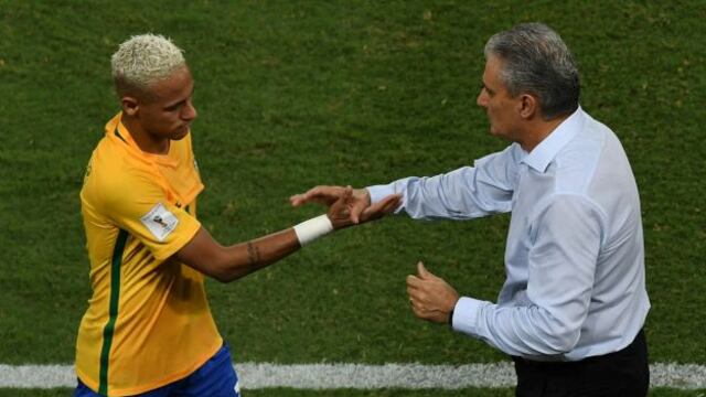 Neymar le escribió una carta a Tite: las emotivas palabras del crack al DT